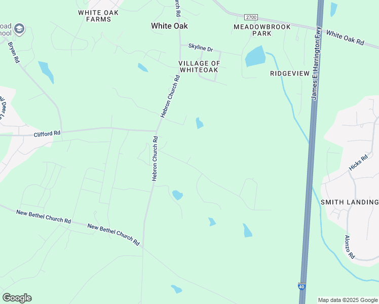 map of restaurants, bars, coffee shops, grocery stores, and more near 2325 Win Road in Garner