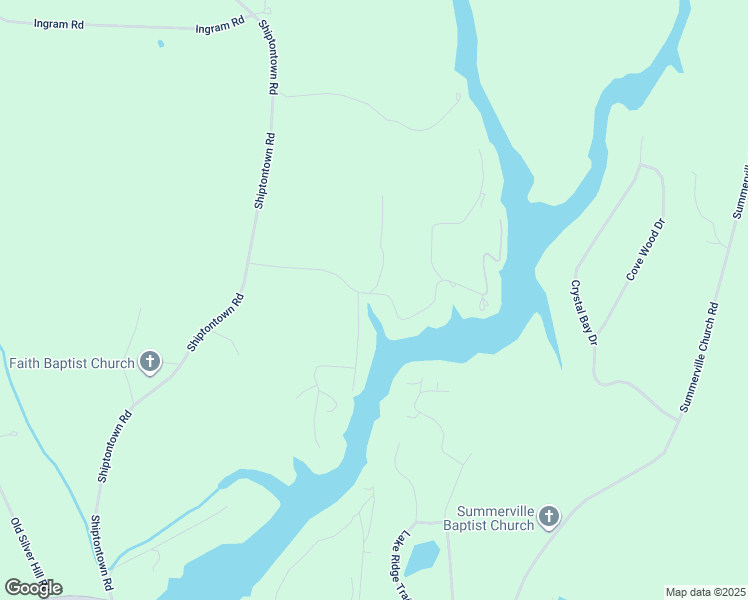 map of restaurants, bars, coffee shops, grocery stores, and more near 420 Cedar Branch Road in Denton