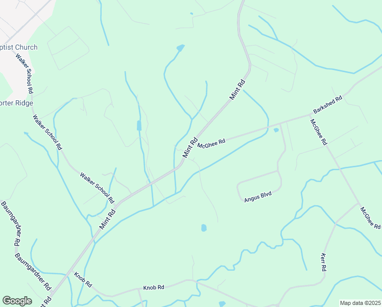 map of restaurants, bars, coffee shops, grocery stores, and more near 4301 Mint Road in Maryville