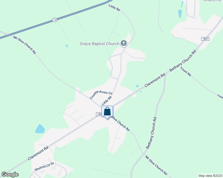 map of restaurants, bars, coffee shops, grocery stores, and more near 1369 Little Road in Newton