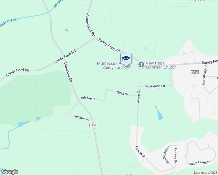 map of restaurants, bars, coffee shops, grocery stores, and more near 3018 Quail Dr in Newton