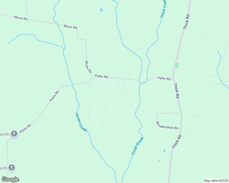 map of restaurants, bars, coffee shops, grocery stores, and more near 4885 Pyles Road in Chapel Hill