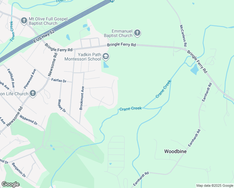 map of restaurants, bars, coffee shops, grocery stores, and more near 236 Askin Lane in Salisbury