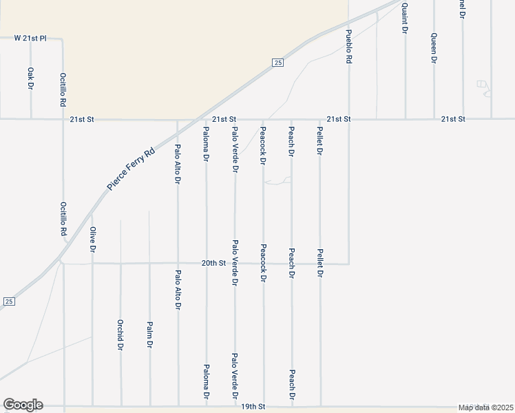 map of restaurants, bars, coffee shops, grocery stores, and more near 18321 Peacock Drive in Dolan Springs