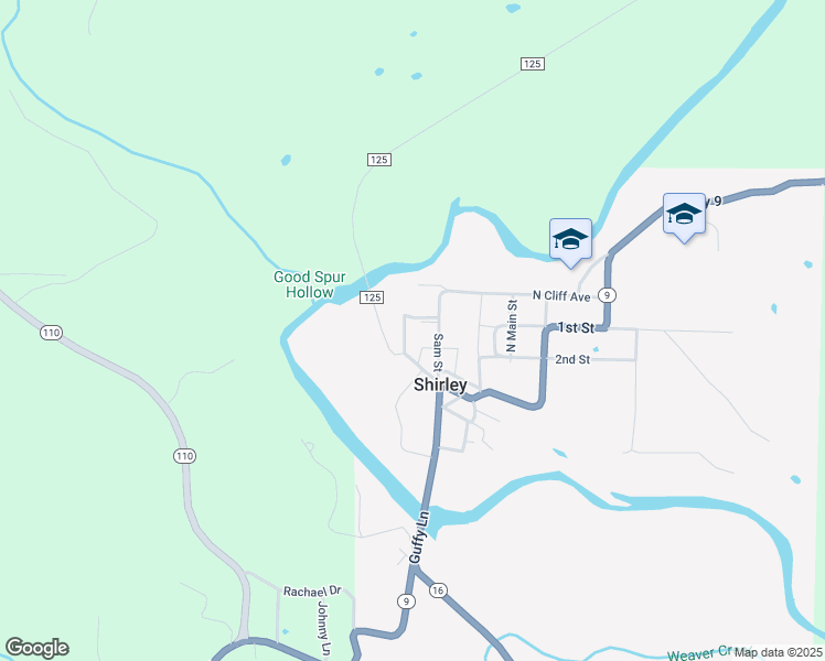 map of restaurants, bars, coffee shops, grocery stores, and more near 40 Haley Avenue in Shirley