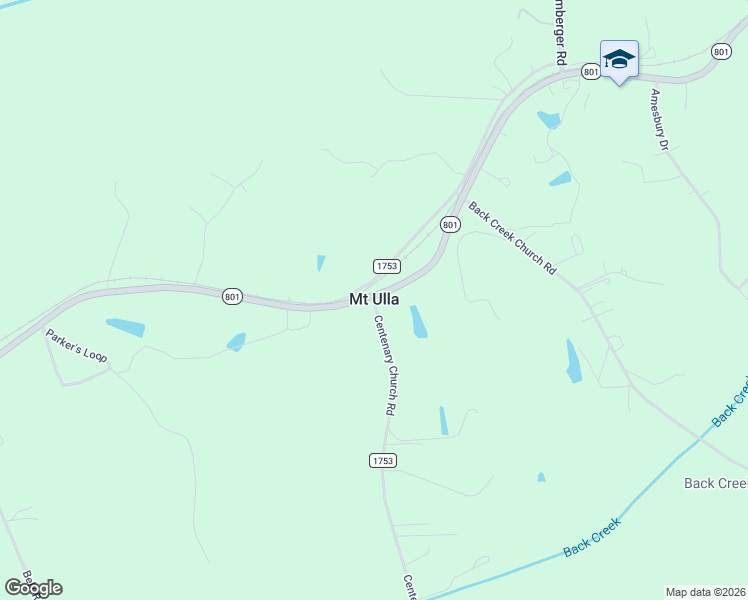 map of restaurants, bars, coffee shops, grocery stores, and more near in Mount Ulla
