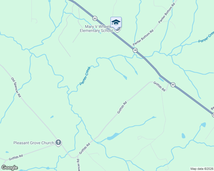 map of restaurants, bars, coffee shops, grocery stores, and more near 12343 Griffith Road in Pikeville