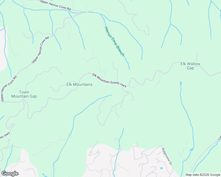 map of restaurants, bars, coffee shops, grocery stores, and more near 661 Elk Mountain Scenic Highway in Asheville