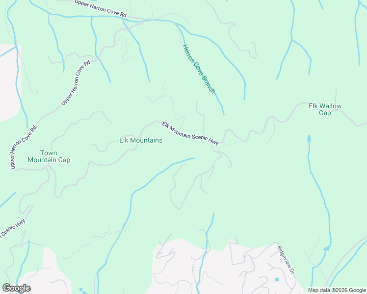 map of restaurants, bars, coffee shops, grocery stores, and more near 661 Elk Mountain Scenic Highway in Asheville