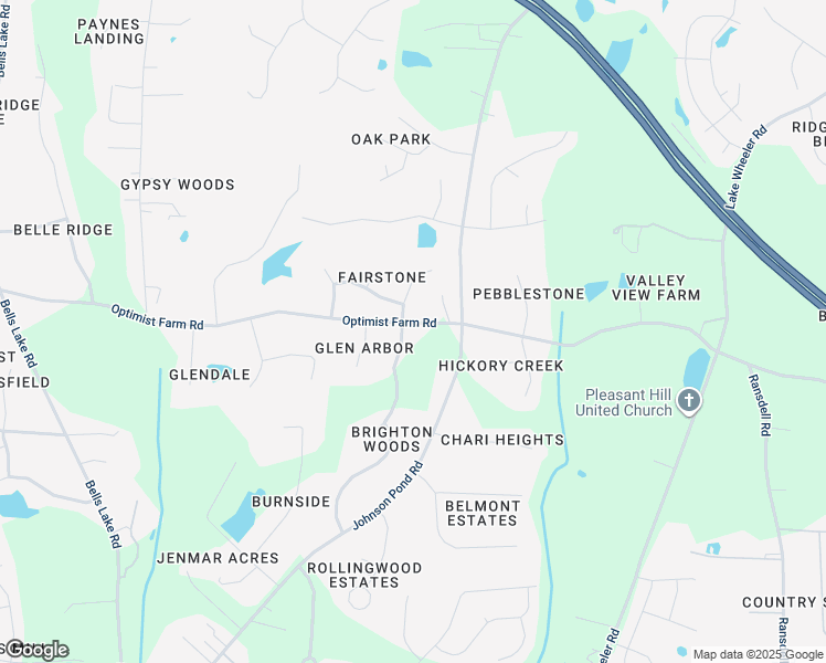 map of restaurants, bars, coffee shops, grocery stores, and more near 4301 New Brighton Drive in Apex