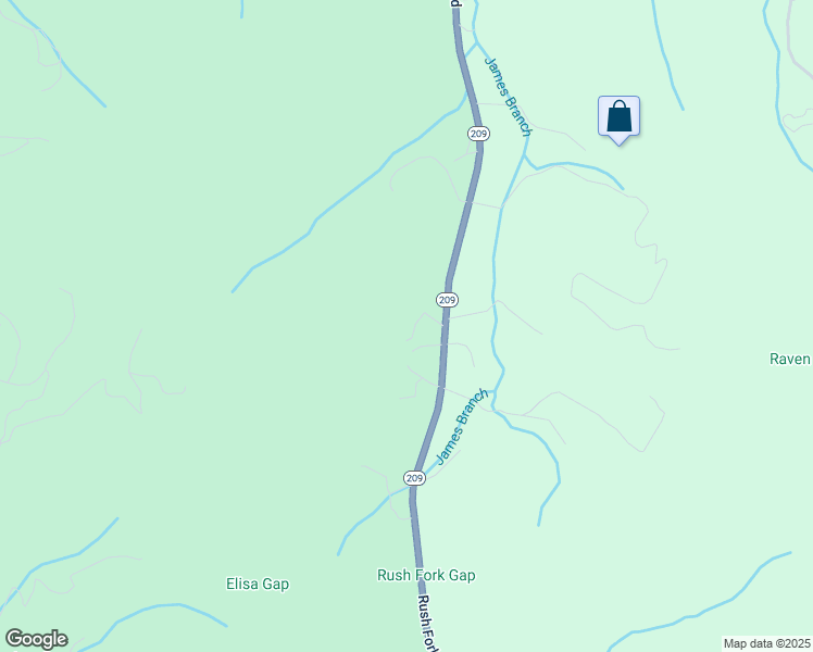 map of restaurants, bars, coffee shops, grocery stores, and more near 146 Blazing Star Lane in Clyde