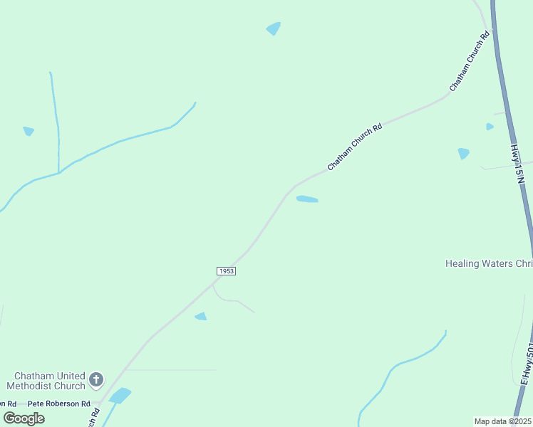 map of restaurants, bars, coffee shops, grocery stores, and more near 1020 Chatham Church Road in Moncure