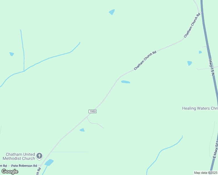 map of restaurants, bars, coffee shops, grocery stores, and more near 1020 Chatham Church Road in Moncure