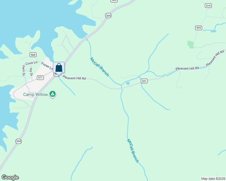 map of restaurants, bars, coffee shops, grocery stores, and more near 582 Pleasant Hill Road in Ten Mile