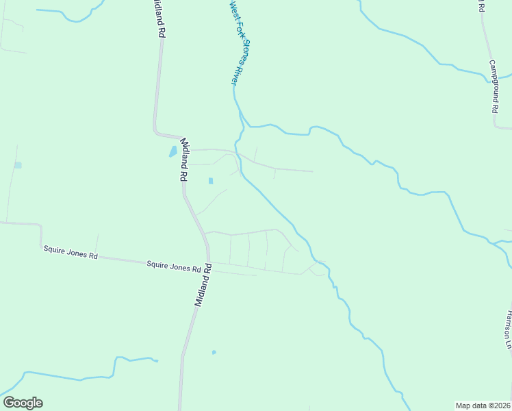 map of restaurants, bars, coffee shops, grocery stores, and more near 102 131 Midland Road in Bell Buckle
