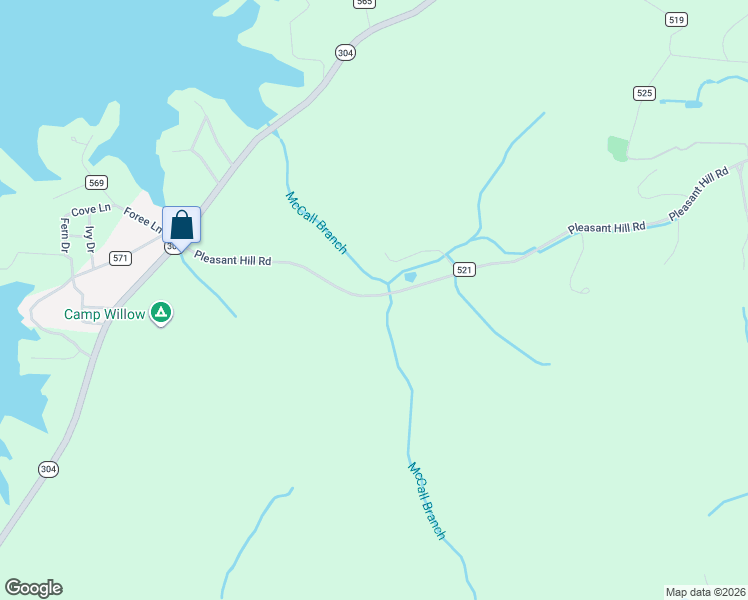 map of restaurants, bars, coffee shops, grocery stores, and more near 582 Pleasant Hill Road in Ten Mile
