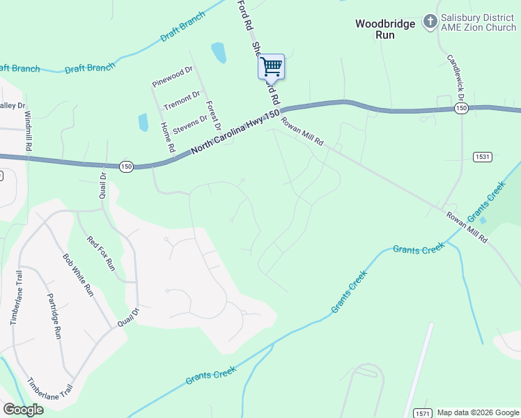 map of restaurants, bars, coffee shops, grocery stores, and more near 409 East Glenview Drive in Salisbury