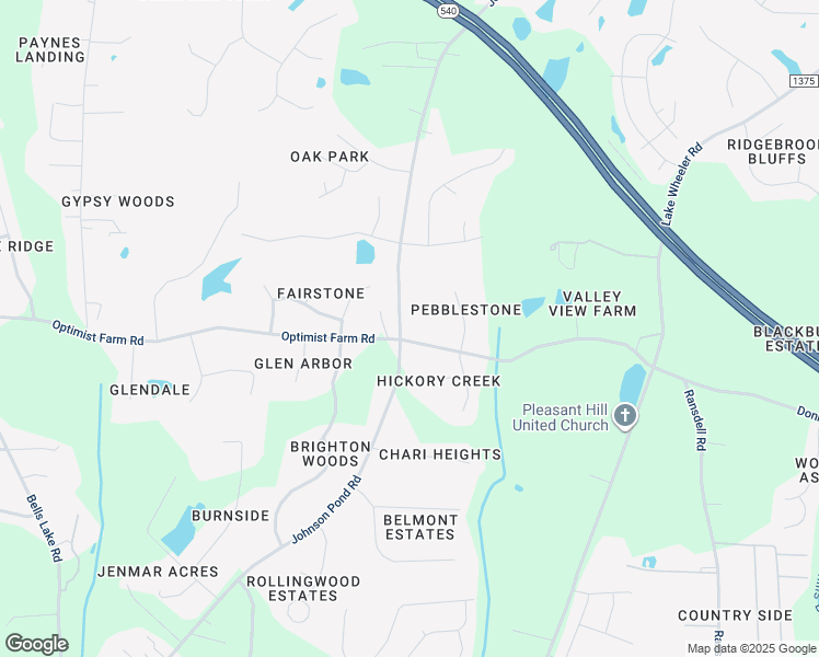 map of restaurants, bars, coffee shops, grocery stores, and more near 4229 Johnson Pond Road in Apex