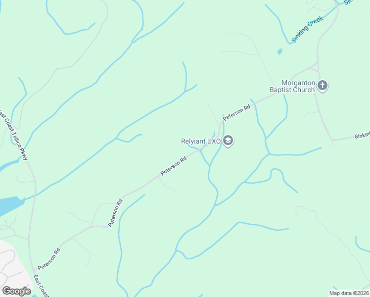 map of restaurants, bars, coffee shops, grocery stores, and more near 3817 Peterson Road in Greenback
