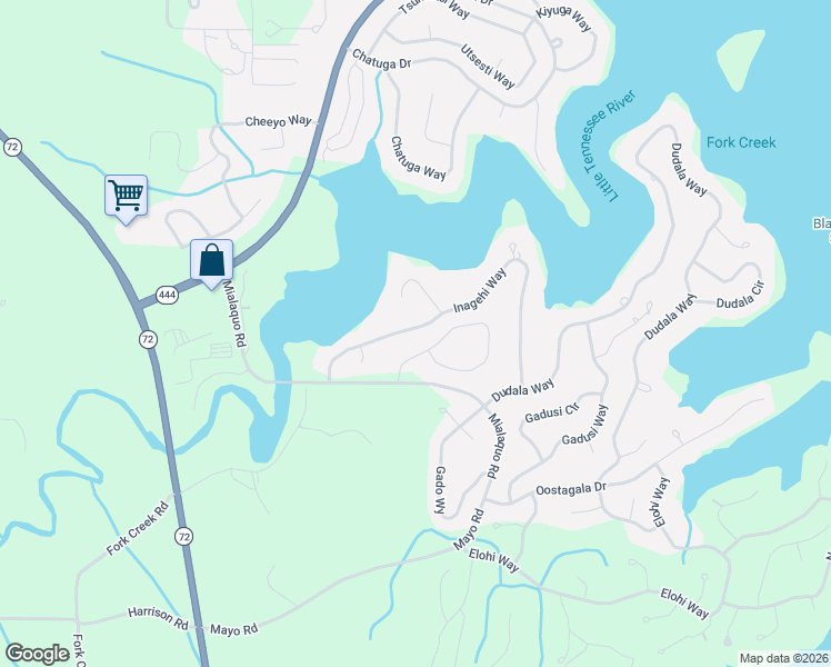 map of restaurants, bars, coffee shops, grocery stores, and more near 125 Inagehi Way in Loudon
