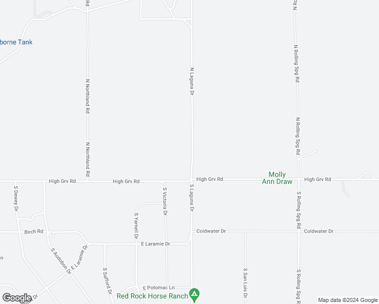 map of restaurants, bars, coffee shops, grocery stores, and more near 126 North Laguna Drive in Williams