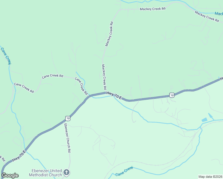 map of restaurants, bars, coffee shops, grocery stores, and more near 1859 Mackey Creek Road in Old Fort