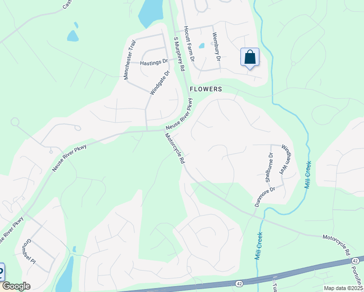 map of restaurants, bars, coffee shops, grocery stores, and more near 548 West Walker Woods Lane in Clayton