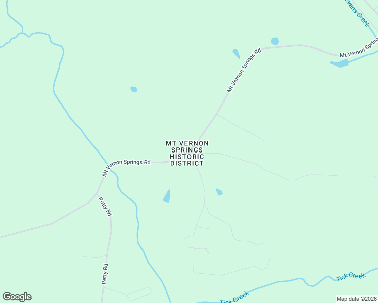 map of restaurants, bars, coffee shops, grocery stores, and more near Mount Vernon Springs Road & Melvin Clark Road in Siler City