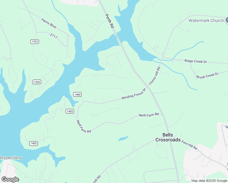 map of restaurants, bars, coffee shops, grocery stores, and more near 139 Crooked Branch in Troutman