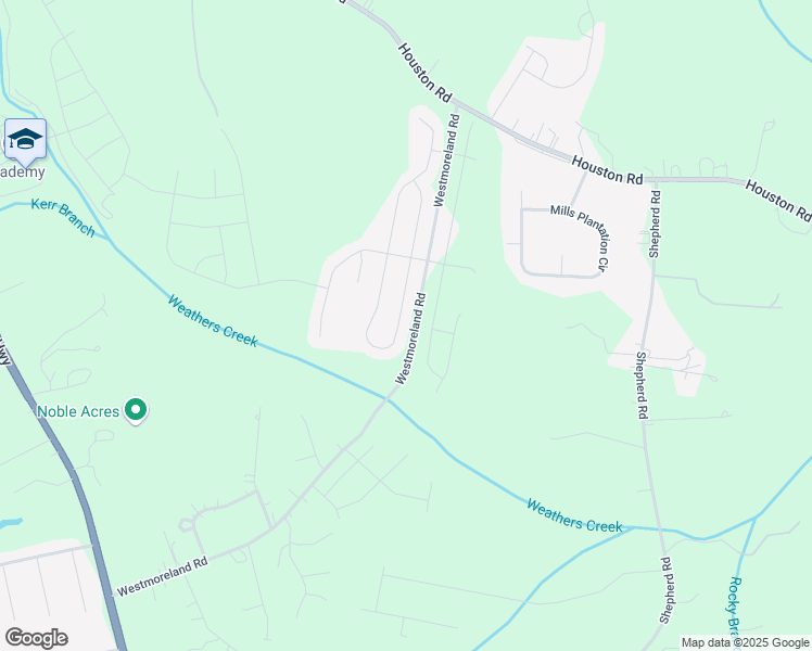 map of restaurants, bars, coffee shops, grocery stores, and more near 171 Fesperman Circle in Troutman