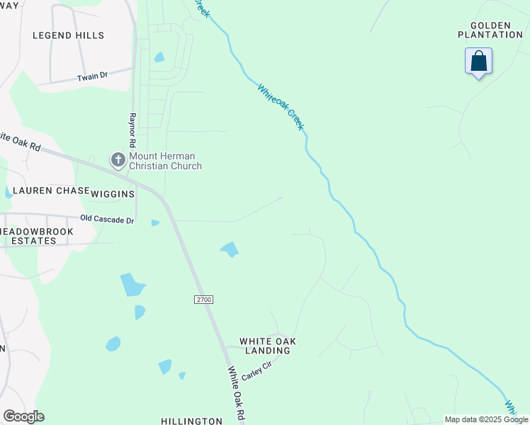 map of restaurants, bars, coffee shops, grocery stores, and more near 2913 Escondido Farm Road in Garner