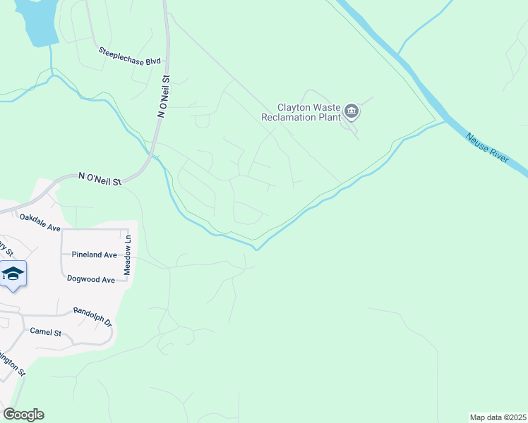 map of restaurants, bars, coffee shops, grocery stores, and more near 139 Jester Court in Clayton