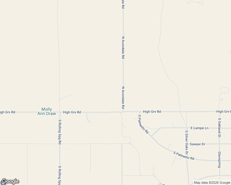 map of restaurants, bars, coffee shops, grocery stores, and more near 132 North Avondale Road in Williams