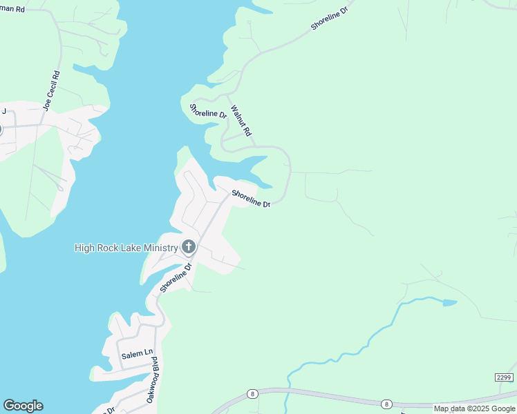 map of restaurants, bars, coffee shops, grocery stores, and more near 1012 Shoreline Drive in Lexington