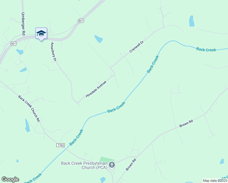 map of restaurants, bars, coffee shops, grocery stores, and more near 105 Bellingshire Drive in Mount Ulla