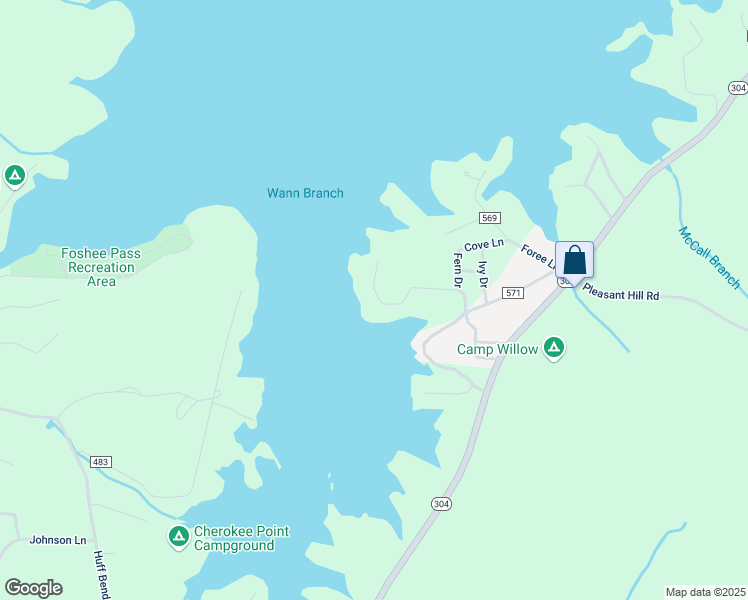 map of restaurants, bars, coffee shops, grocery stores, and more near 823 Roarke Cemetery Lane in Ten Mile