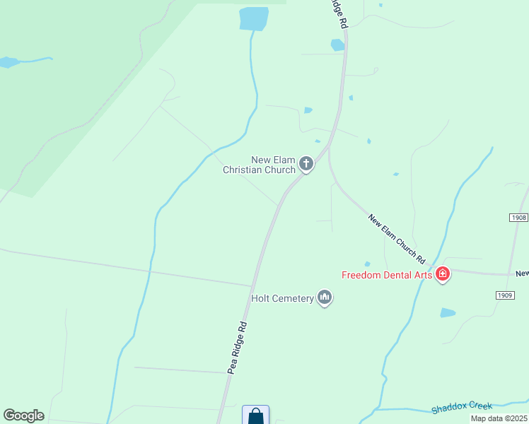 map of restaurants, bars, coffee shops, grocery stores, and more near 3171 Pea Ridge Road in New Hill