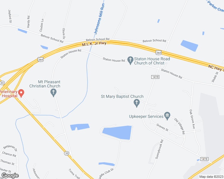 map of restaurants, bars, coffee shops, grocery stores, and more near 725 Dusk Court in Greenville