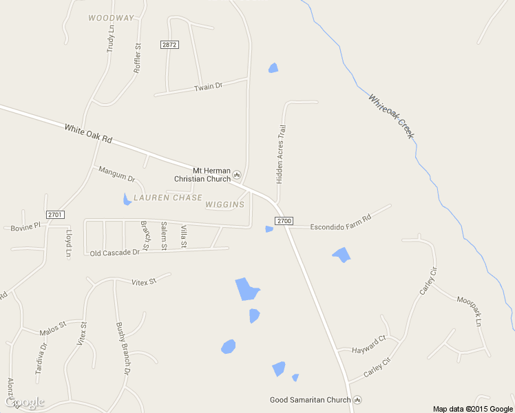 map of restaurants, bars, coffee shops, grocery stores, and more near 8817 Old Cascade Drive in Garner