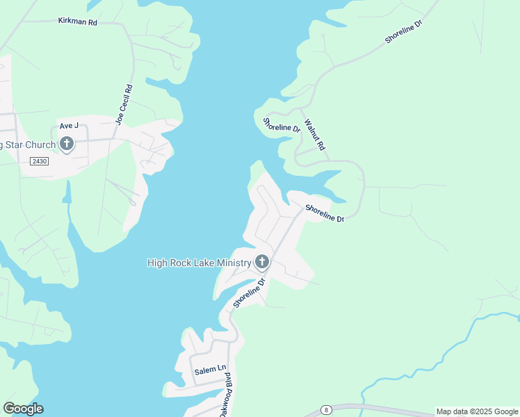 map of restaurants, bars, coffee shops, grocery stores, and more near 299 Waterway Drive in Lexington