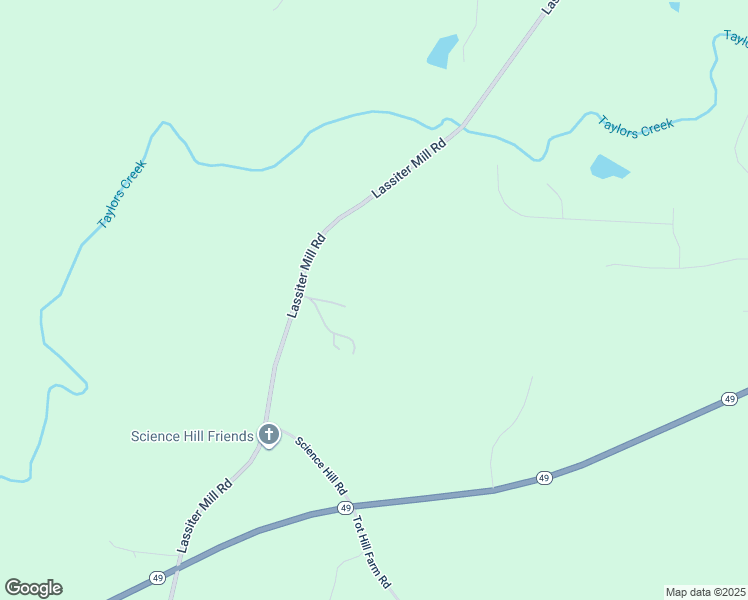 map of restaurants, bars, coffee shops, grocery stores, and more near 2131 Lassiter Mill Road in Asheboro