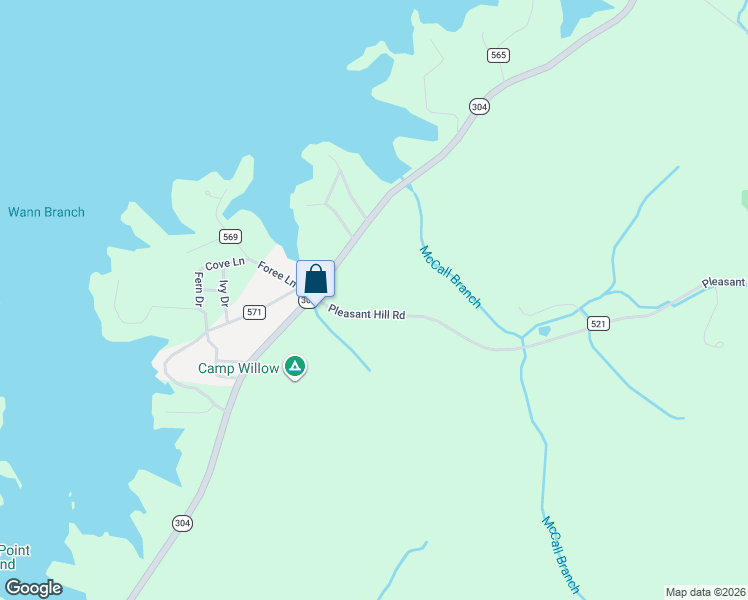 map of restaurants, bars, coffee shops, grocery stores, and more near 197 Pleasant Hill Road in Ten Mile