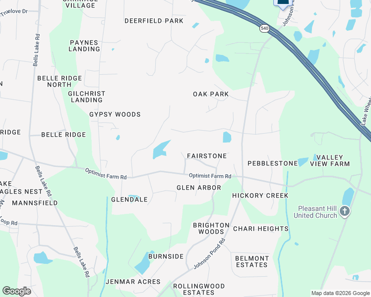 map of restaurants, bars, coffee shops, grocery stores, and more near 4205 Sentimental Lane in Apex