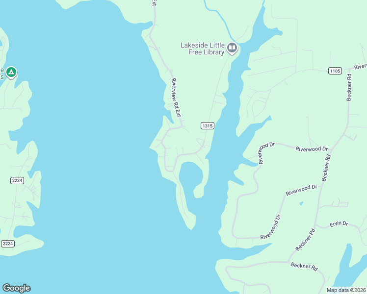 map of restaurants, bars, coffee shops, grocery stores, and more near 1545 Riverview Road Extension in Lexington