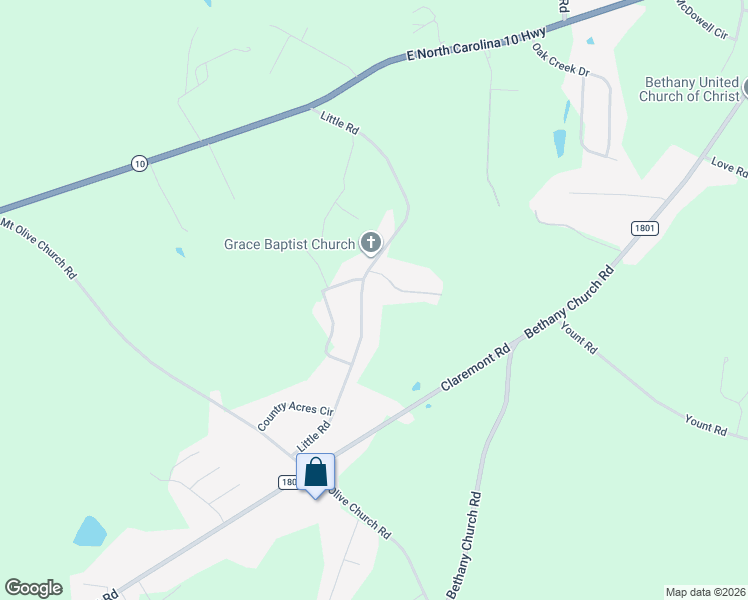 map of restaurants, bars, coffee shops, grocery stores, and more near 1242 Little Rd in Newton