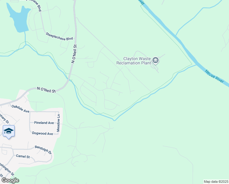 map of restaurants, bars, coffee shops, grocery stores, and more near 530 Atwood Drive in Clayton