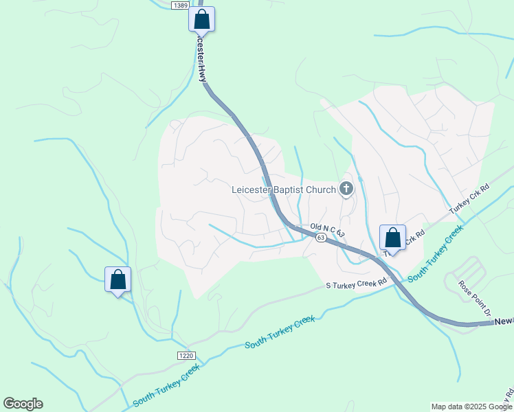 map of restaurants, bars, coffee shops, grocery stores, and more near 15 Country Ridge Drive in Leicester