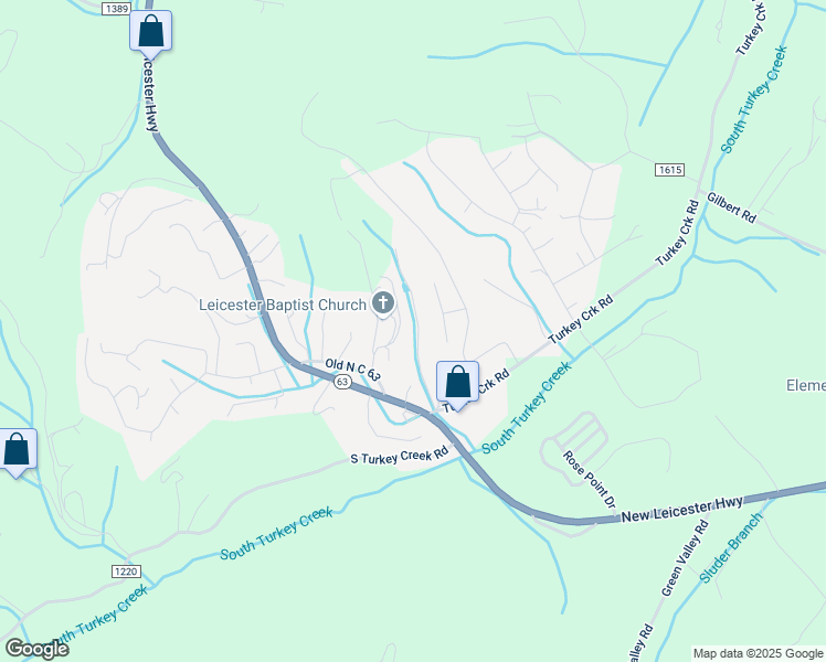 map of restaurants, bars, coffee shops, grocery stores, and more near 38 Caldwell Road in Leicester