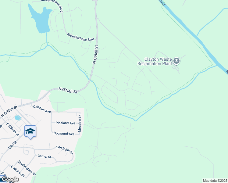 map of restaurants, bars, coffee shops, grocery stores, and more near 39 Fairview Street in Clayton