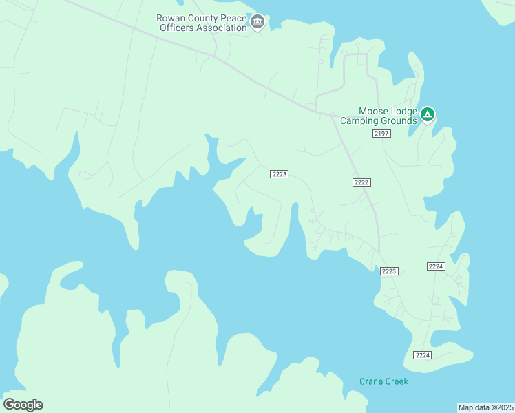 map of restaurants, bars, coffee shops, grocery stores, and more near 135 Skysail Road in Salisbury